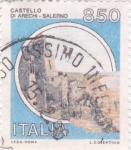 Stamps Italy -  Castello D´Arechi Salermo