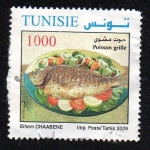 Stamps Tunisia -  Pescado