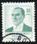Stamps Turkey -  Mustafa Kemal Atatürk