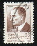 Stamps Turkey -  Mustafa Kemal Atatürk