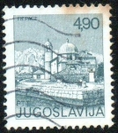Stamps Yugoslavia -  Lugares de interés 