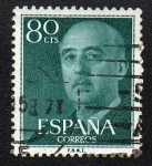 Stamps Spain -  General Franco
