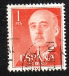 Stamps Spain -  General Franco