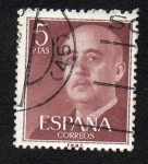 Stamps Spain -  General Franco