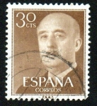 Stamps Spain -  General Franco