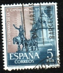Stamps Spain -  IV Centenario de la capitalidad de Madrid