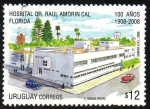 Stamps Uruguay -  Hospital Dr. Raúl Amorín Cal - Florida