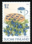 Stamps Finland -  Arándanos