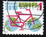 Stamps Netherlands -  Bicicleta