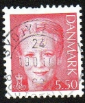 Stamps Denmark -  Reina Margarita II