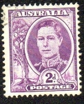 Stamps Australia -  Rey Jorge VI