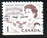 Stamps Canada -  Reina Isabel II