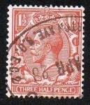 Stamps United Kingdom -  Rey Jorge V