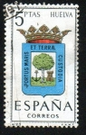 Stamps Spain -  Escudos de las provincias españolas - Huelva
