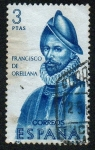 Stamps Spain -  Forjadores de América - Francisco de Orellana