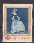 Stamps Romania -  Pintores rumanos