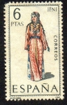 Stamps Spain -  Trajes típicos españoles - Ifni