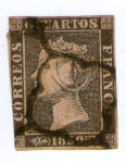 Stamps Spain -  ISABEL II