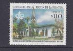 Stamps Chile -  centenario region de la frontera