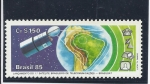 Stamps Brazil -  satelite