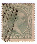 Stamps Spain -  ALFONSO XIII