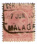 Stamps Spain -  ALFONSO XIII