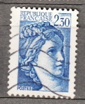 Stamps France -  Sabina de Gandon  