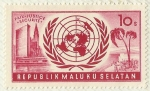 Stamps Indonesia -  PAIX - JUSTICE  SECURITE