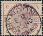 Stamps Europe - United Kingdom -  REINA VICTORIA 1883-84. Y&T Nº 79