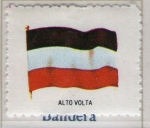 Stamps Burkina Faso -  Bandera
