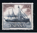 Stamps Spain -  Edifil  1609  Homenaje a la Marina Española.  