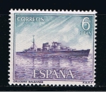 Stamps Spain -  Edifil  1611  Homenaje a la Marina Española.  