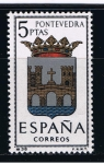 Stamps Europe - Spain -  Edifil  1632  Escudos de las capitales de provincias españolas.  