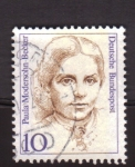 Stamps Germany -  serie- Mujeres de la historia alemana