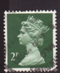 Stamps United Kingdom -  Reinado de Isabel II