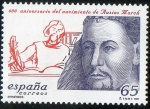 Stamps Spain -  3507-  Efemérides. 600º  Aniversario del nacimiento de Ausias March.