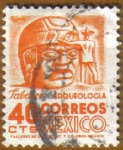 Stamps Mexico -  TABLACO - Arqueologia