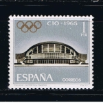 Stamps Spain -  Edifil  1677  LXIII Asamblea del Comité Olímpico Internacional.  
