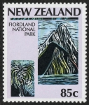 Stamps New Zealand -  NUEVA ZELANDA  Te Wahipounamu – Zona sudoccidental de Nueva Zelandia