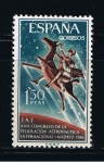 Stamps Spain -  Edifil  1749  XVII Congreso de la Federación Astronáutica Internacional.  