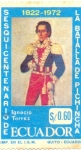 Stamps : America : Ecuador :  SESQUICENTENARIO DE LA BATALLA DE PICHINCHA-Ignacio Torres