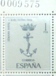Stamps : Europe : Spain :  Semana naval en Barcelona. 