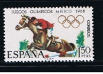Stamps Spain -  Edifil  1886  XIX Juegos Olímpicos en Méjico.  