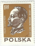 Stamps Poland -  FELIKS DZERHINSKI