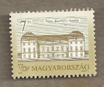 Stamps Hungary -  Palacio Esterhazy