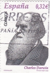 Stamps Spain -  personaje- Charles Darwin, naturalista      (k)