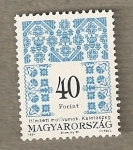 Stamps Hungary -  Bordado