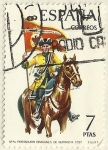 Stamps Spain -  CABALLERIA