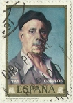 Stamps Spain -  AUTORRETRATO DE IGNACIO DE ZULOAGA
