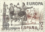 Stamps Spain -  BAILE POPULAR - LA JOTA
